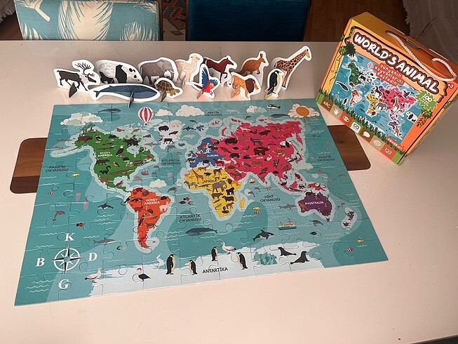  Beden Ca Games World's Animal Dünyanın Hayvanlarını Keşfet puzzle
