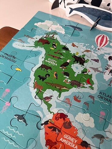 Ca Games World's Animal Dünyanın Hayvanlarını Keşfet puzzle - Görsel 6