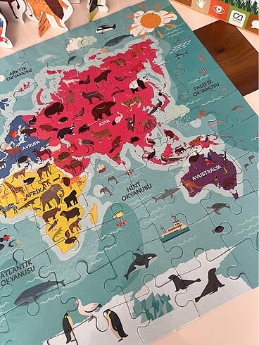 Ca Games World's Animal Dünyanın Hayvanlarını Keşfet puzzle - Görsel 8