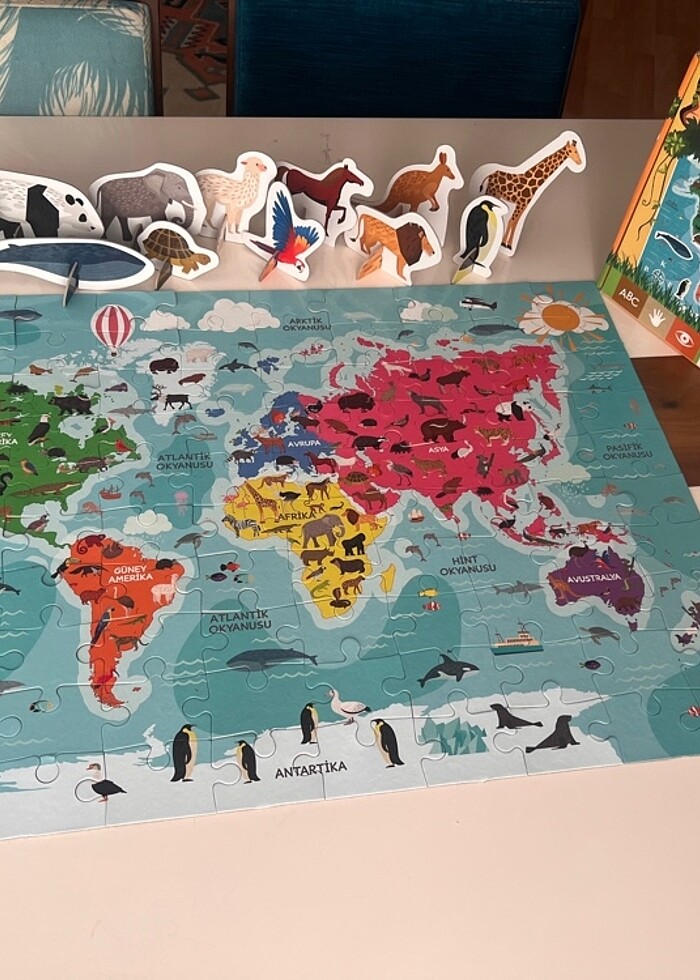 Ca Games World's Animal Dünyanın Hayvanlarını Keşfet puzzle - Görsel 3
