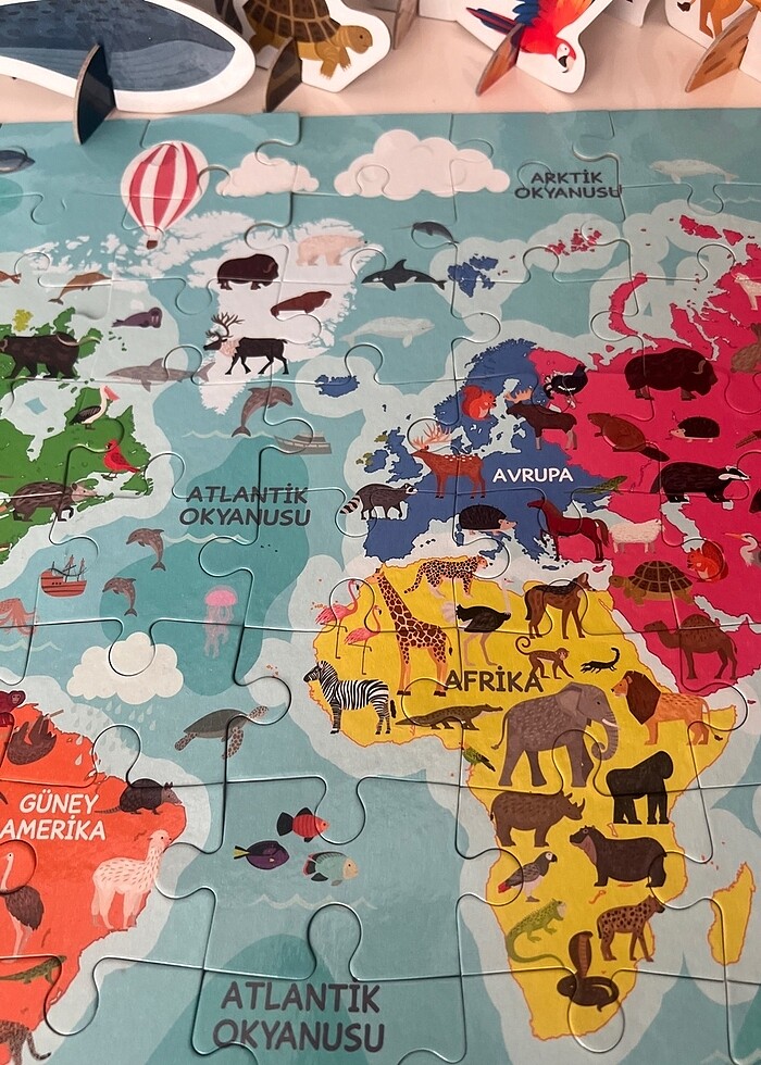 Ca Games World's Animal Dünyanın Hayvanlarını Keşfet puzzle - Görsel 5