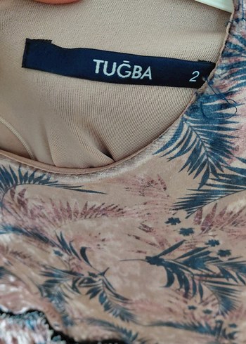 Tuğba kadife kısa etek üstü bluz - Görsel 4