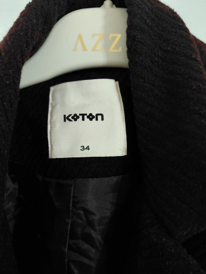 Koton kaşe kaban - Görsel 3