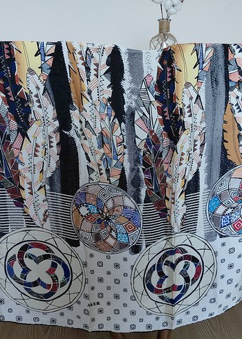 Aker ipek eşarp - Görsel 2