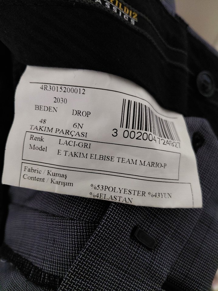 Altınyıldız Erkek Takım Elbise - Görsel 4