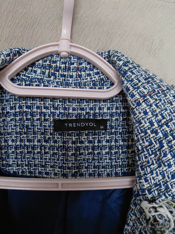 Trendyol mila kısa ceket blazer - Görsel 3