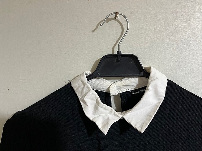 xs Beden siyah bershka elbise