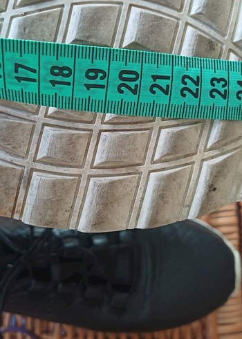 Siyah Bağcıklı Kadın Sneakers - Görsel 7