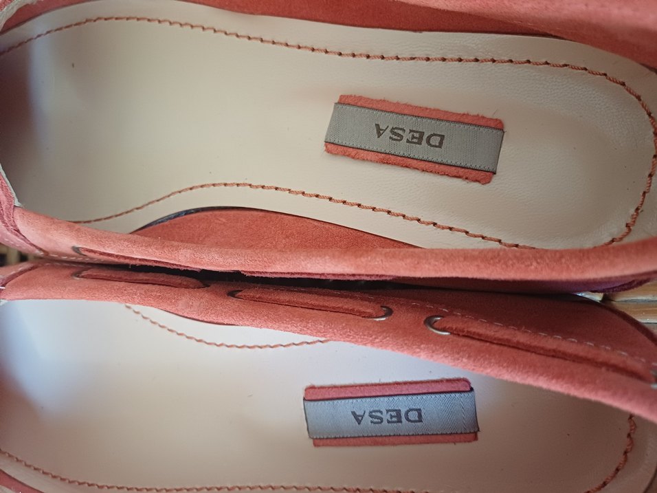 Pembe Süet Kadın Dolgu Topuklu Günlük Ayakkabı - Görsel 4