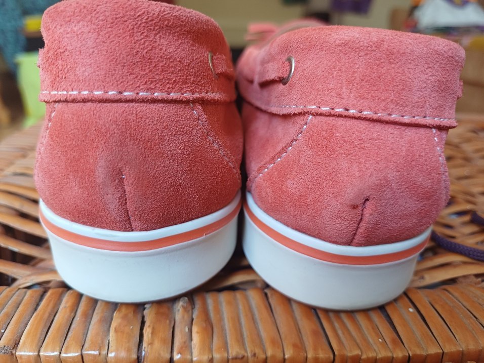 Pembe Süet Kadın Dolgu Topuklu Günlük Ayakkabı - Görsel 3