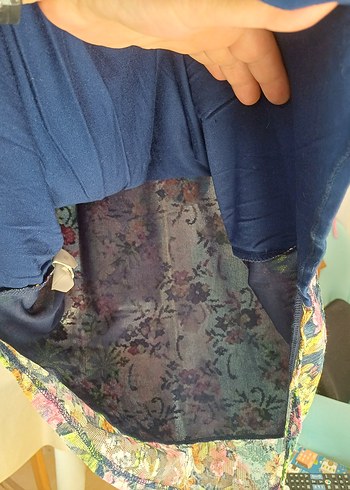 Çiçek Desenli Bohem Kadın Bluz - Görsel 5