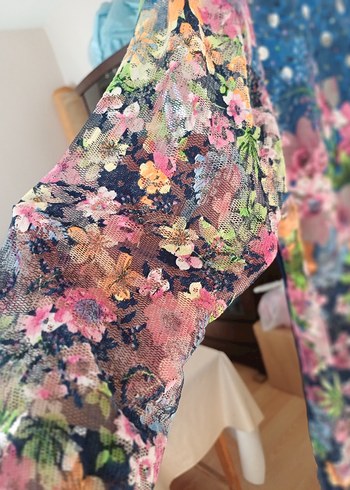 Çiçek Desenli Bohem Kadın Bluz - Görsel 9