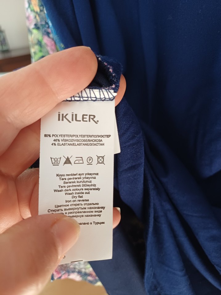 Çiçek Desenli Bohem Kadın Bluz - Görsel 4