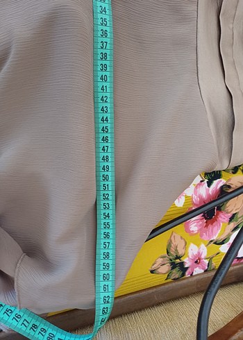 Vizon Fırfırlı Kare Yaka Midi Abiye Elbise - Görsel 13