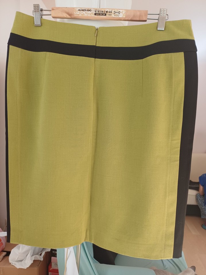 Modern tarzda kumaş etek - Görsel 2