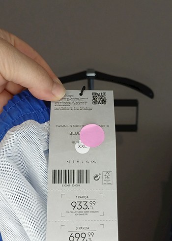 Mavi Midi Erkek Deniz Şortu - Penti - Görsel 6