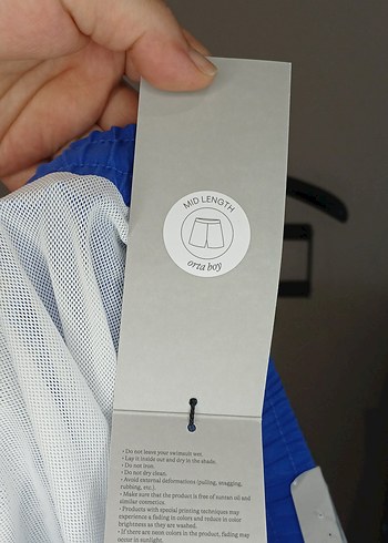 Mavi Midi Erkek Deniz Şortu - Penti - Görsel 5