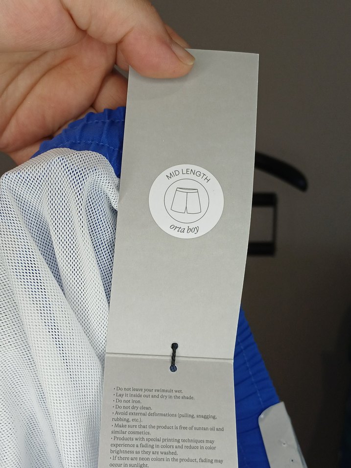 Mavi Midi Erkek Deniz Şortu - Penti - Görsel 5