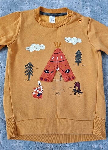 24-36 Ay Beden Lcw erkek bebek kışlık sweatshirt