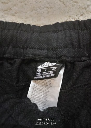 m Beden siyah Renk Nike Siyah Rahat Kesim Erkek Şort