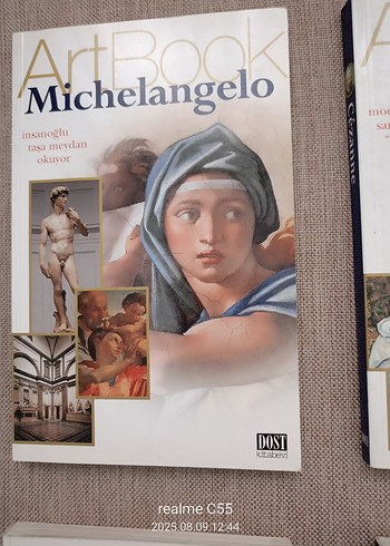 Michelangelo, Cézanne, Monet, Picasso Sanat Kitapları ArtBook