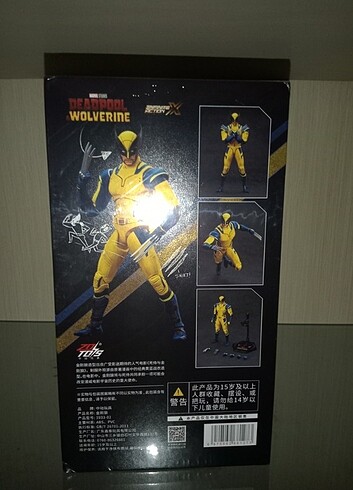 Deadpool Wolverine figür