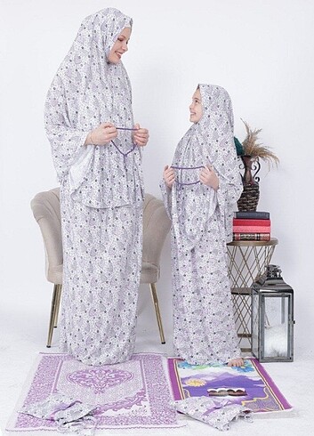 Anne Kız namaz kıyafeti 