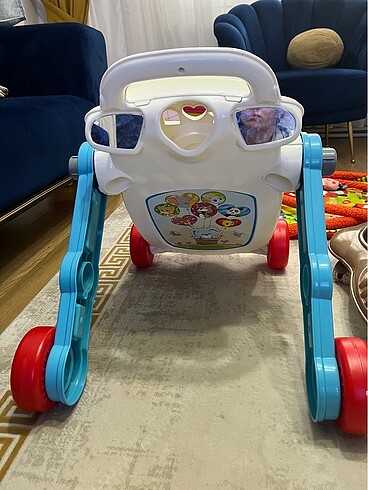 ilk adım arabası ve oyun halısı - Görsel 2