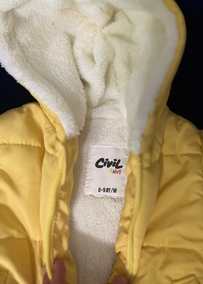 Erkek bebek mont - Görsel 3