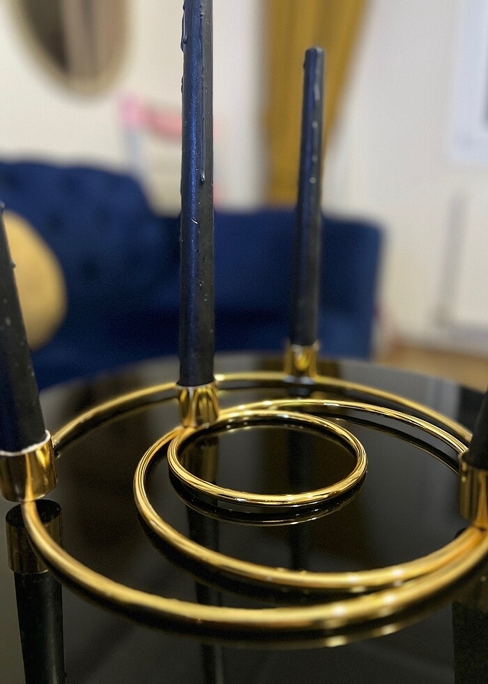 Dekorasyon şamdan - Görsel 5