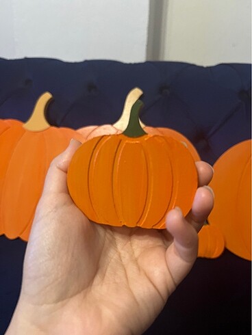 Bal kabağı Supla ve peçete yüzüğü - Görsel 5