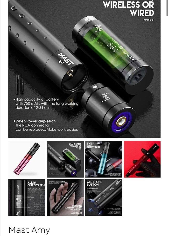 Mast amy kalıcı makyaj cihazı - Görsel 2