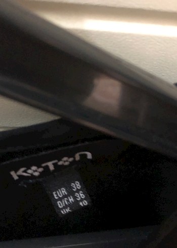 Puantiye Desenli Siyah yarın Kollu Bluz - Görsel 2