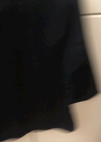 Puantiye Desenli Siyah yarın Kollu Bluz - Görsel 3