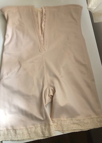 Bej Düz Desenli Korse - Görsel 2