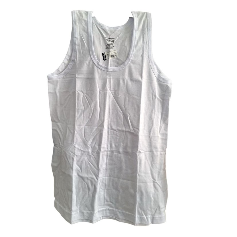 Beyaz Erkek Gason Çocuk Atlet 2'li Paket - Görsel 2