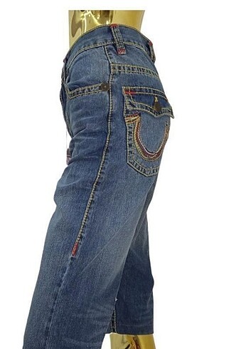 m Beden mavi Renk #truereligion #29 #bermuda #kapri #jean