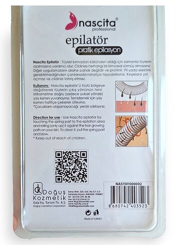 Nastica Manuel Epilasyon KilAlma Yayi - Görsel 2