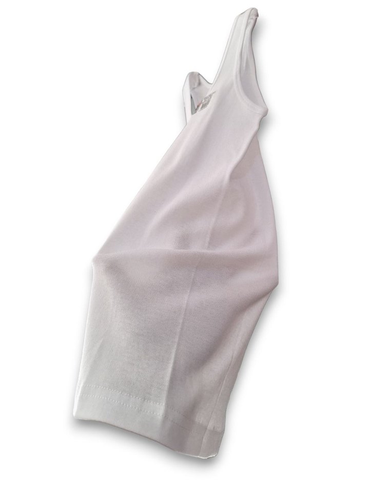 Beyaz Çocuk Atlet 3'lü Paket 3 lü Ribana Pamuk Erkek Çocuk Atlet - Görsel 3