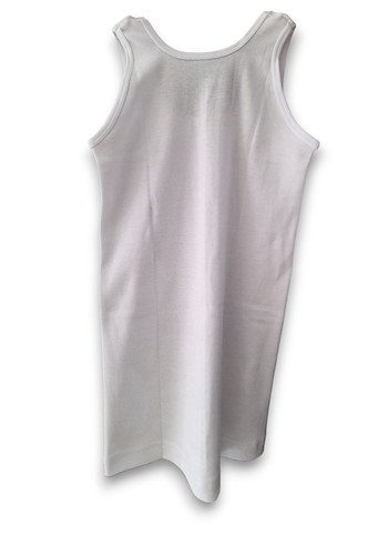 Beyaz Erkek Çocuk Atlet 3'lü Paket 3 lü Ribana Pamuk - Görsel 3