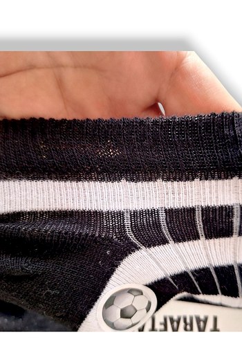 3lü #taraftar #beşiktaş #çocuk #çorap - Görsel 3