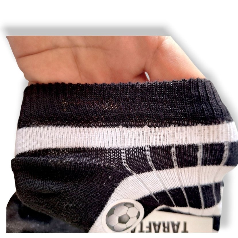 Siyah Erkek Seti 3lü #taraftar #beşiktaş #çocuk #çorap - Görsel 3
