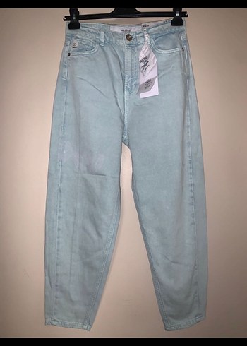 Goldgarn Kadın Mom Fit 7/8 Boy Denim Pantolon - Görsel 4