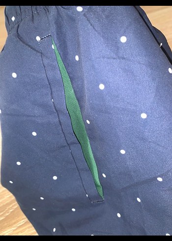 Lacoste Erkek Lacivert Puantiyeli Şort Mayo - Görsel 6