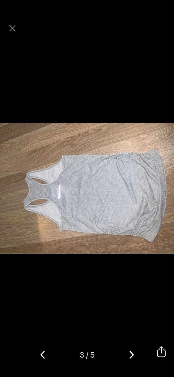 Asics Gri Sporcu Kadın Atlet - Görsel 3