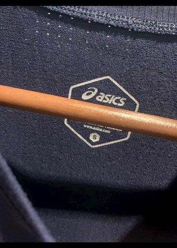 Asics Kadın Lacivert Mini Denim Tişört - Görsel 2