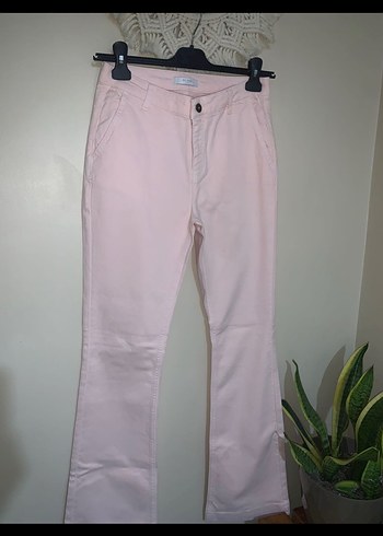 By bar amsterdam Pembe Midi Kadın İspanyol Paça Pantolon - Görsel 2