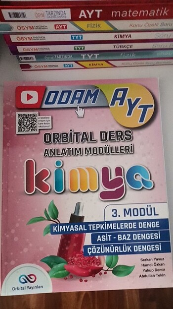 Beden Renk ORBİTAL AYT KİMYA SET 2024