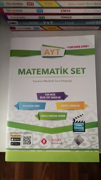 SONUÇ YAYINLARI AYT MATEMATİK SET 2024