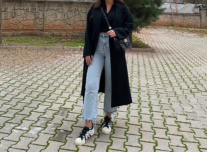 xs Beden Zara oversize kaban